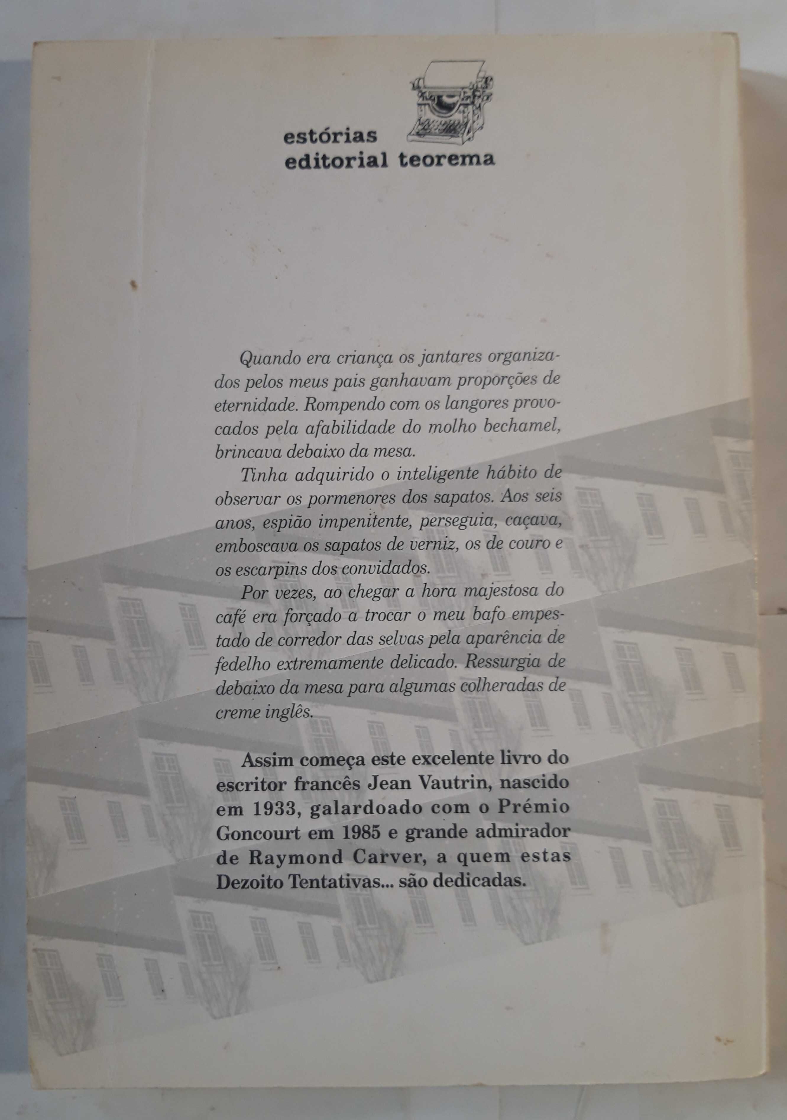 Livro - Jean Vautrin - Dezoito Tentativas Para Chegar a Santo