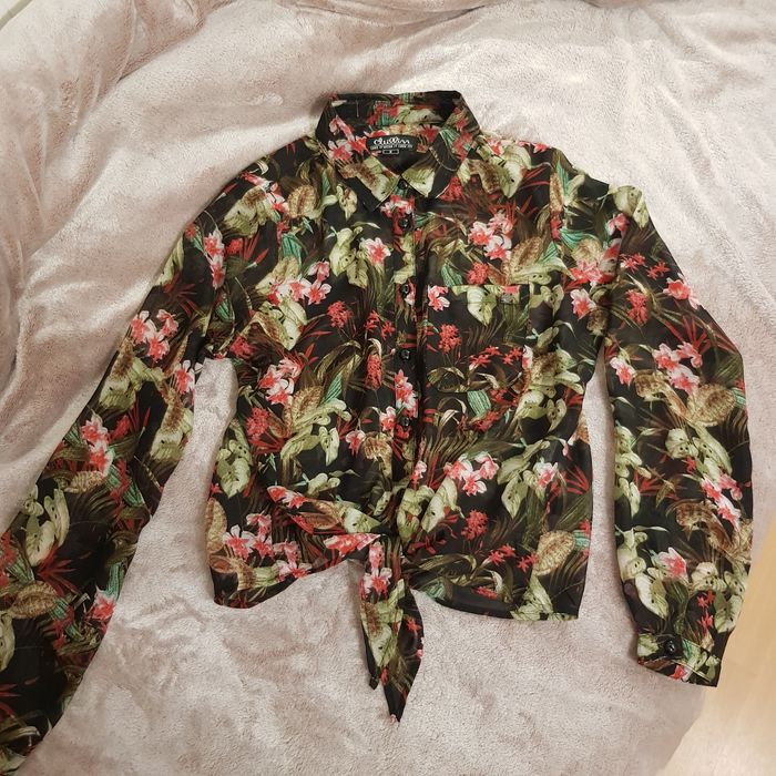 Koszula w kwiaty Cropp S