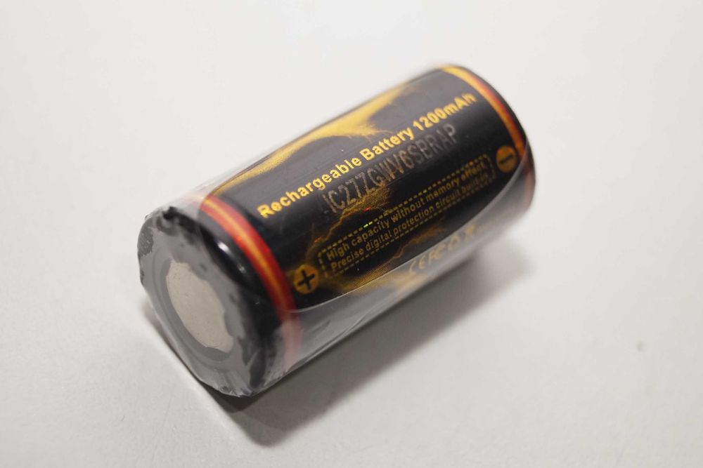 W142 Trustfire 18350 bateria 1200mAh 3,7 V LI-ion chroniony (PCB)