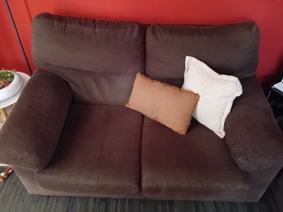 Sofá tecido 2+2!