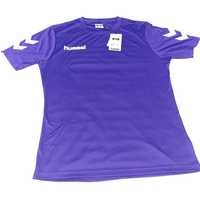 Koszulka t-shirt sportowy Hummel rozm L fioletowa