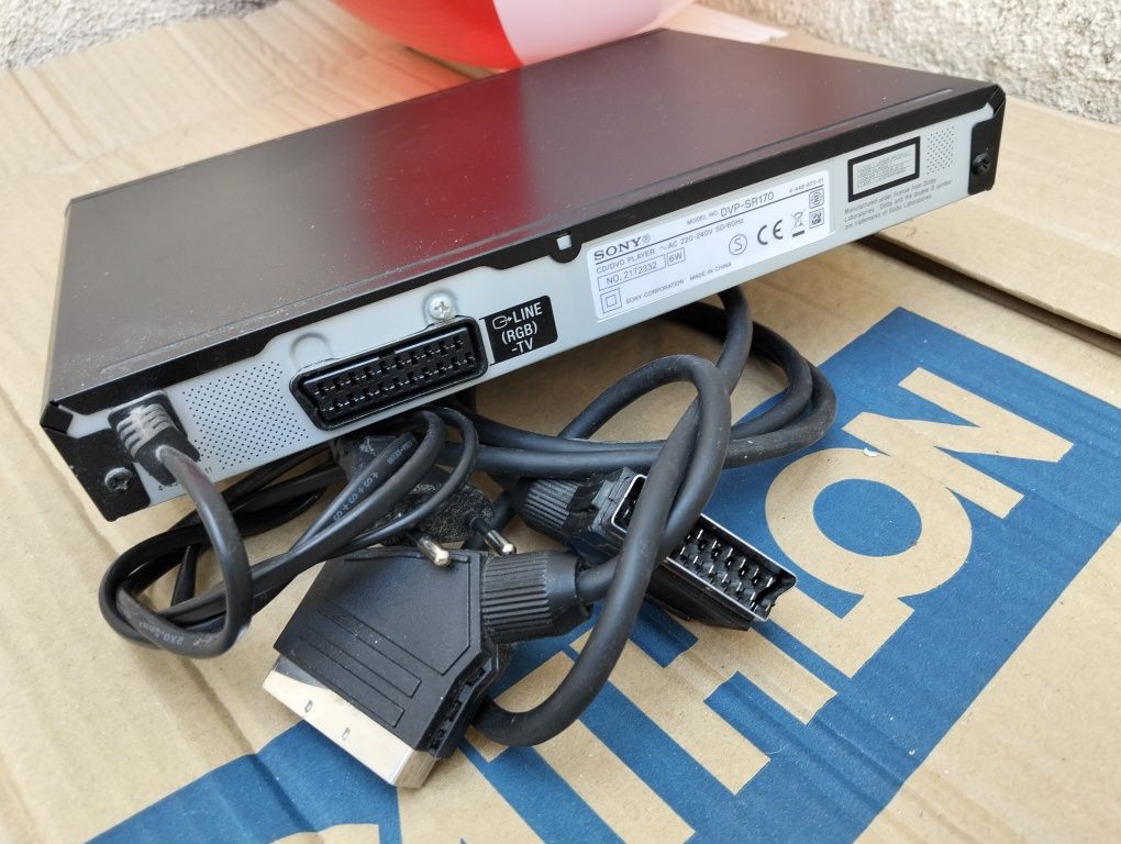Leitor de DVD sony