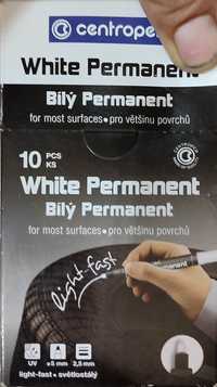 Маркер White Permanent  белый, Gold, SILVER 2.5 мм., Centropen