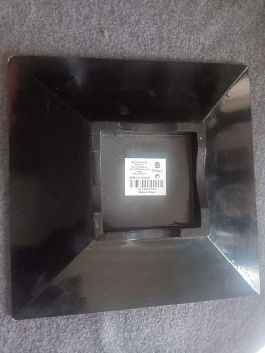 Taça centro de mesa dourada