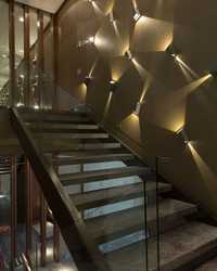 Aplique led parede design moderno interior/exterior *novidade*