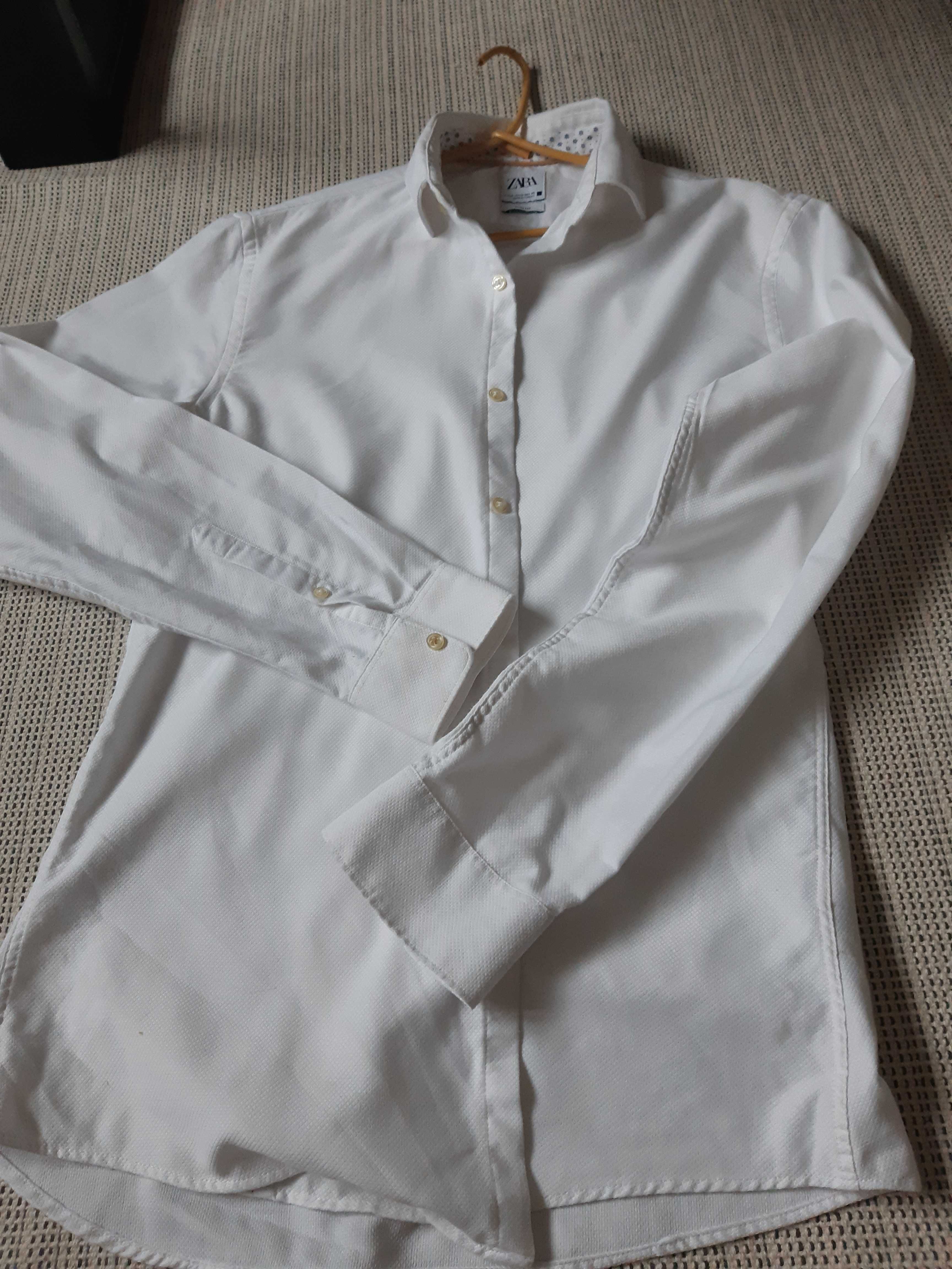 Koszula biała Zara 40