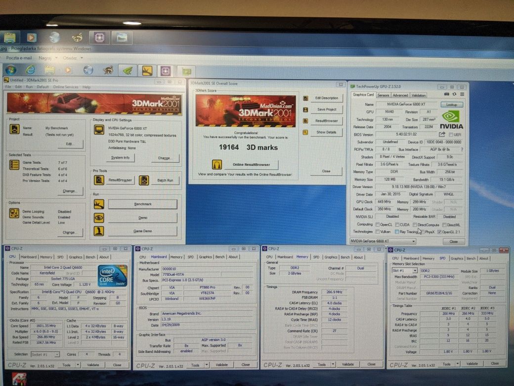 Karta graficzna AGP NVIDIA 6800
