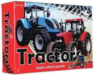 Puzzle podłogowe traktory 142el Barbo Toys oprawa: pudełko