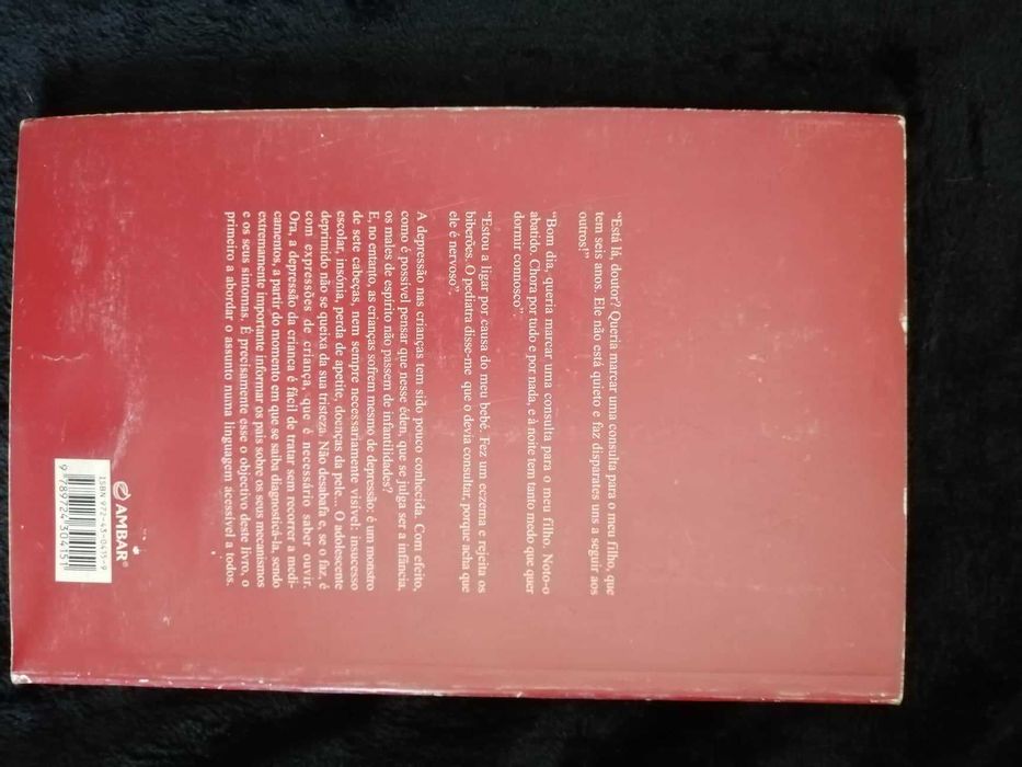 Livro "Não estejas triste meu filho" - Novo