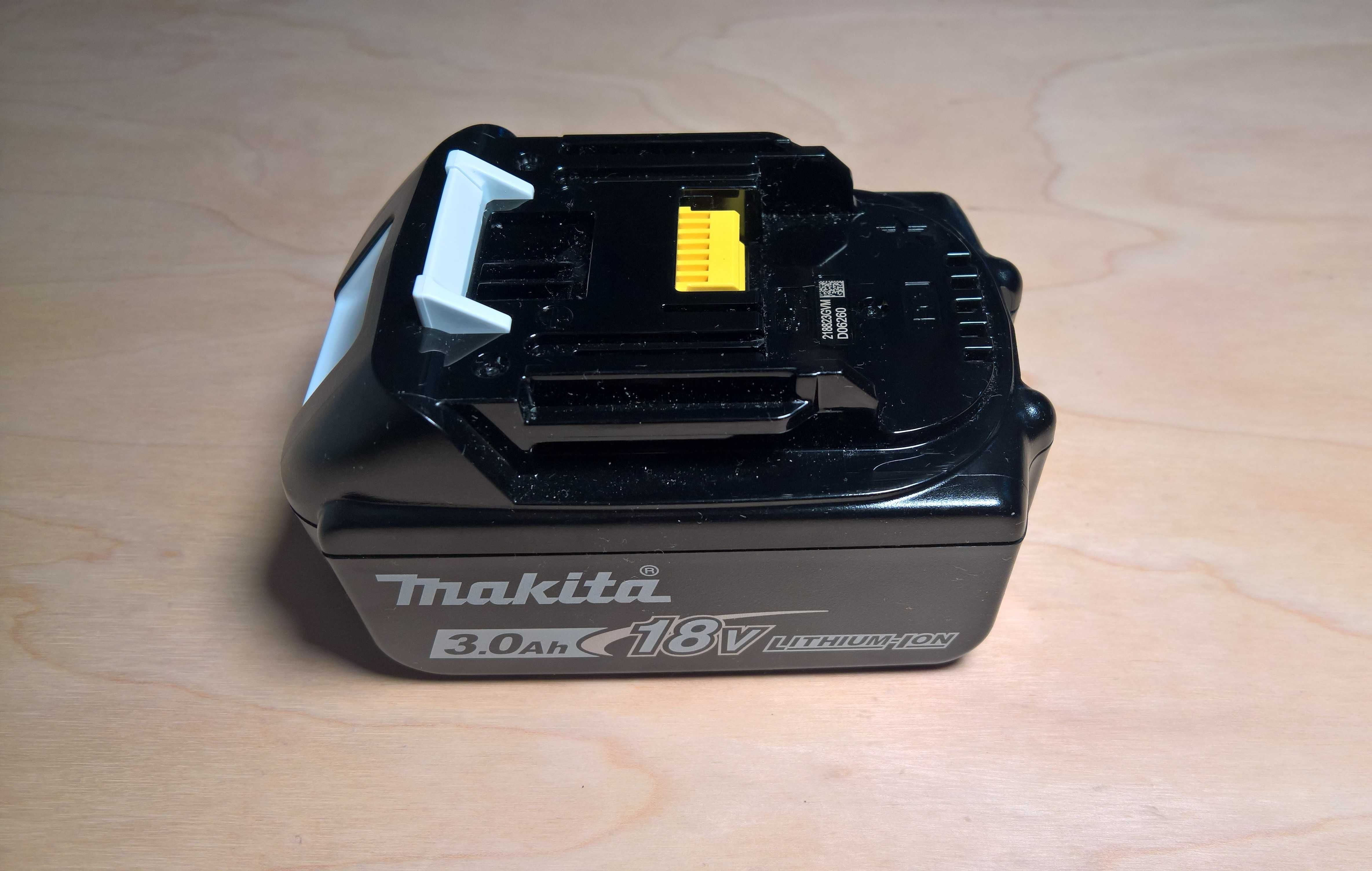 Акумулятор Makita BL1830B BL1850B 18В ОРИГІНАЛ тільки для LXT серії