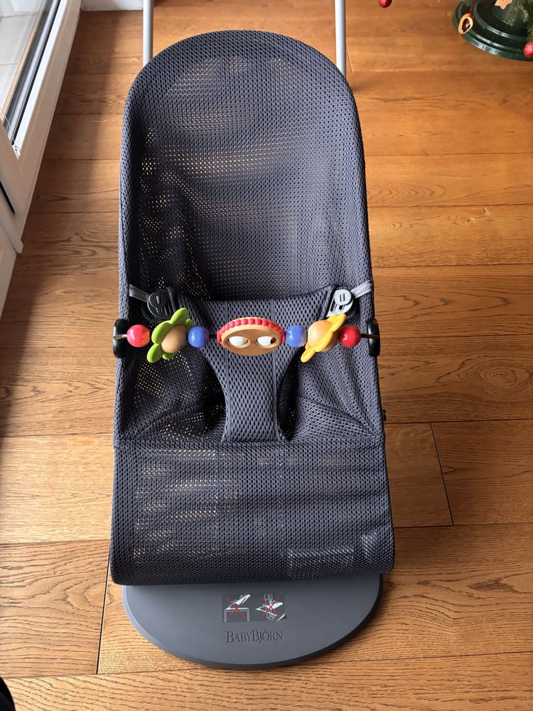 BABYBJORN - leżaczek BLISS MESH - Antracytowy