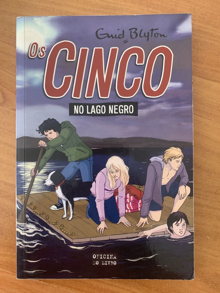 Livros Os cinco de Enid Blyton