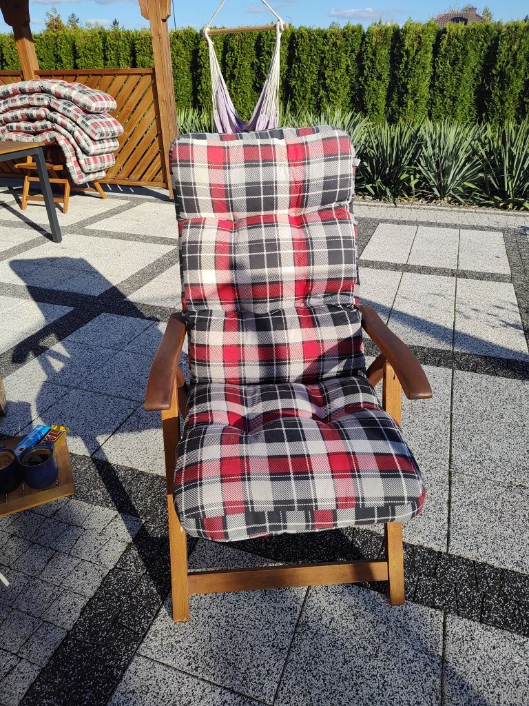 Poduszki na krzesła Patio Dajar poduchy podkłady grube