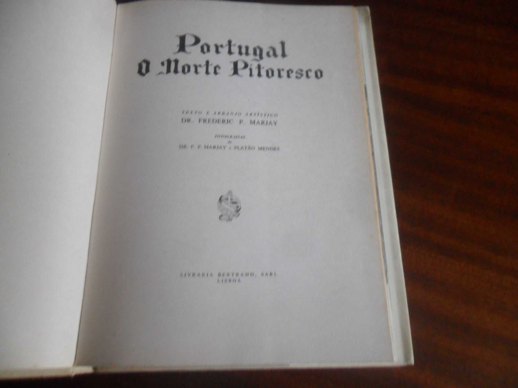 "Portugal - O Norte Pitoresco" de Dr. Frederic P. Marjay - 1ª Ed. 1971