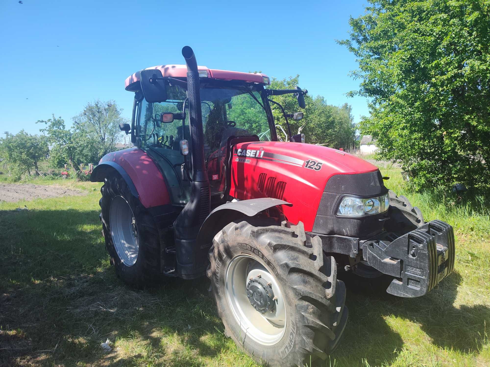 Ciągnik Case maxxum 125