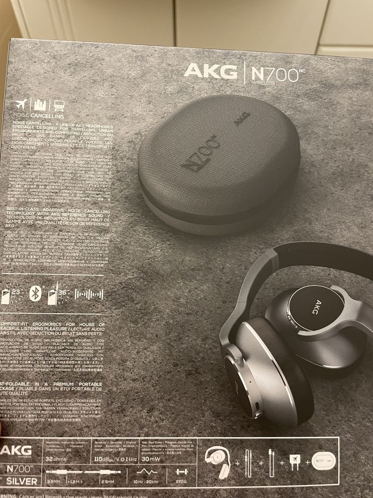 Headphones AKG N700NC
