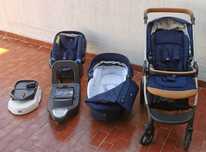 Trio Style Go Up Crossover c/ IsoFix + Maquina para balanço de alcofa