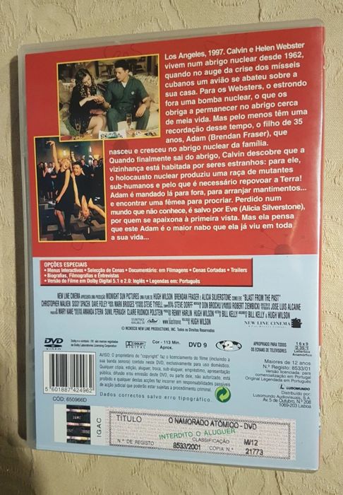 DVD o namorado Atomico