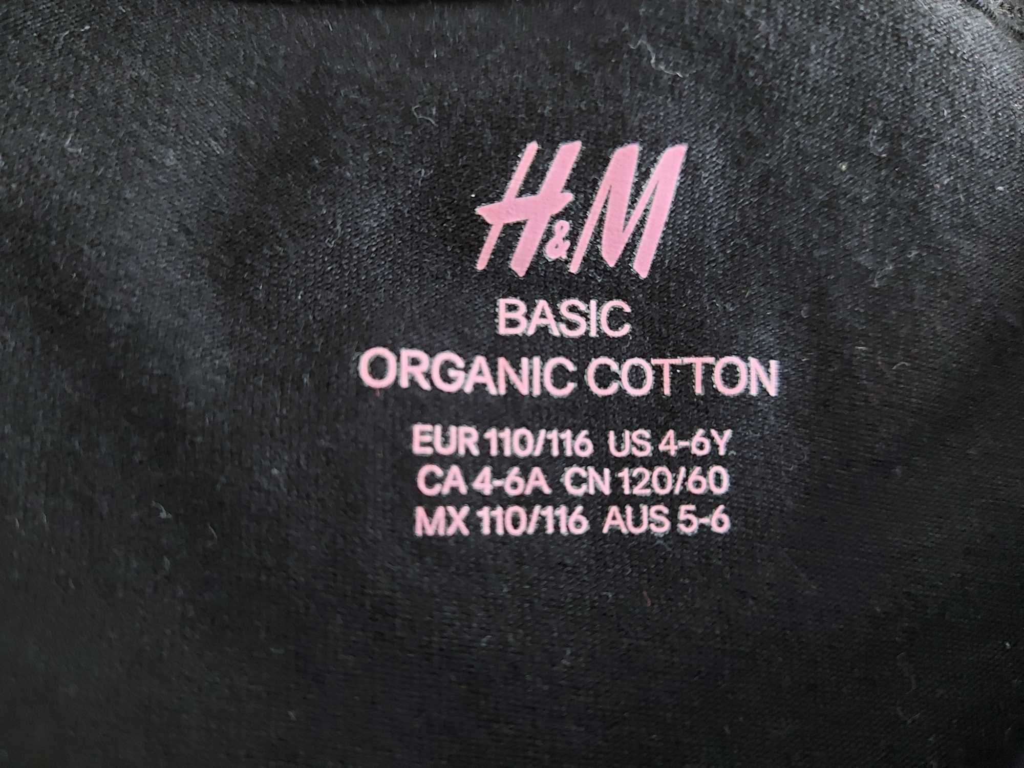 Raz ubrana bluzeczka H&M rozmiar 110/116
