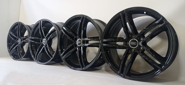 5x112 19" audi czarne nowe a4 b7 b8 a6 c7 c8 a5 a7 a8 q5 q3