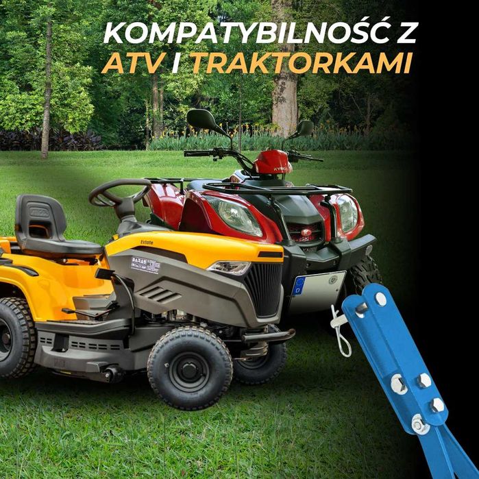 wertykulator do trawnika aerator wertykulator 102 cm do traktorka ATV