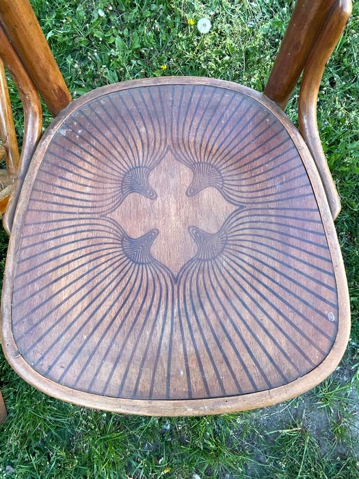 Stare krzesło gięte komplet 2 sztuki