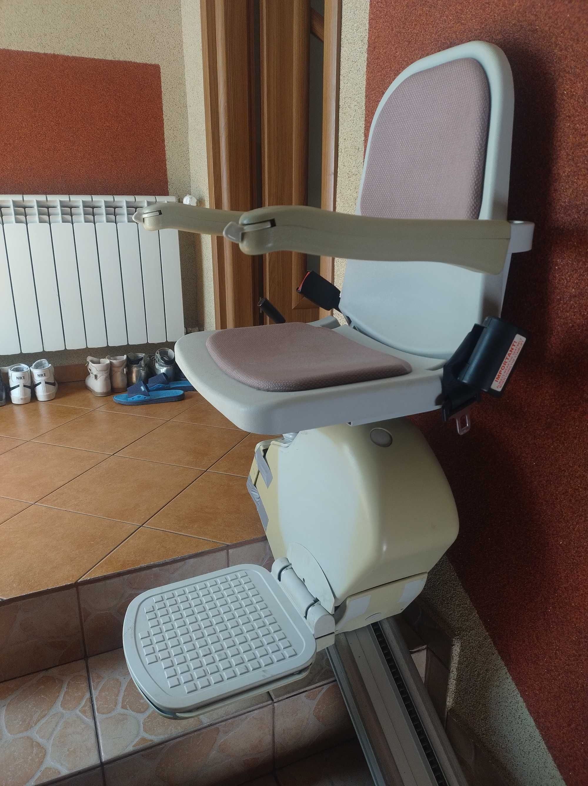 krzesło schodowe  dla niepełnosprawnych
