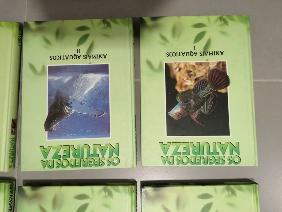 Livros "Os segredos da natureza"