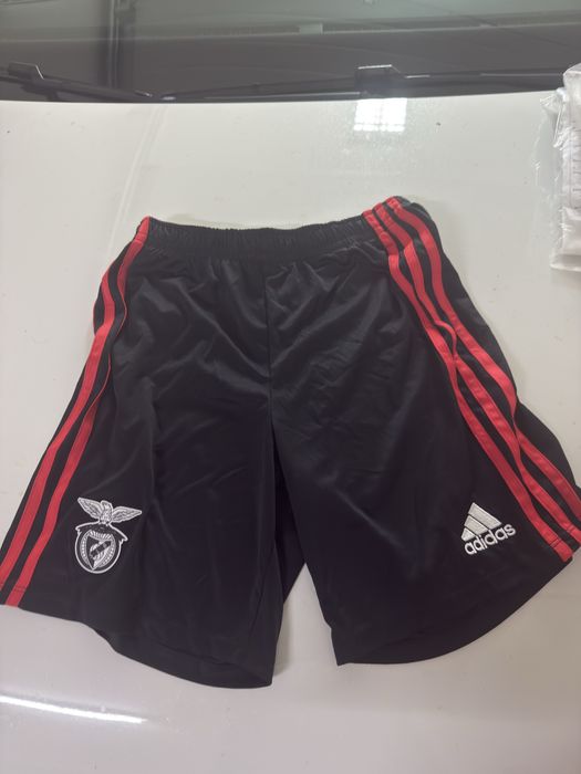 11 Calções Adidas pretos do SLBenfica