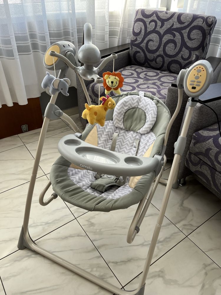 Колиска-гойдалка carrello nanny 3в1 .