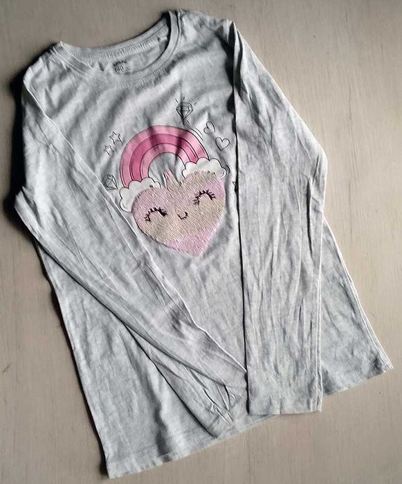 zestaw ubranek dla dziewczynki 134/140, 7 szt