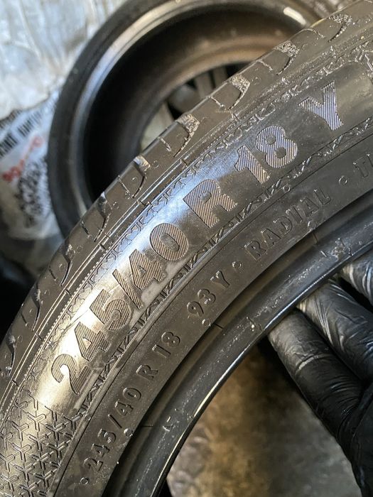 245/40 R18 Barum Bravuris 3 пара шин летних.