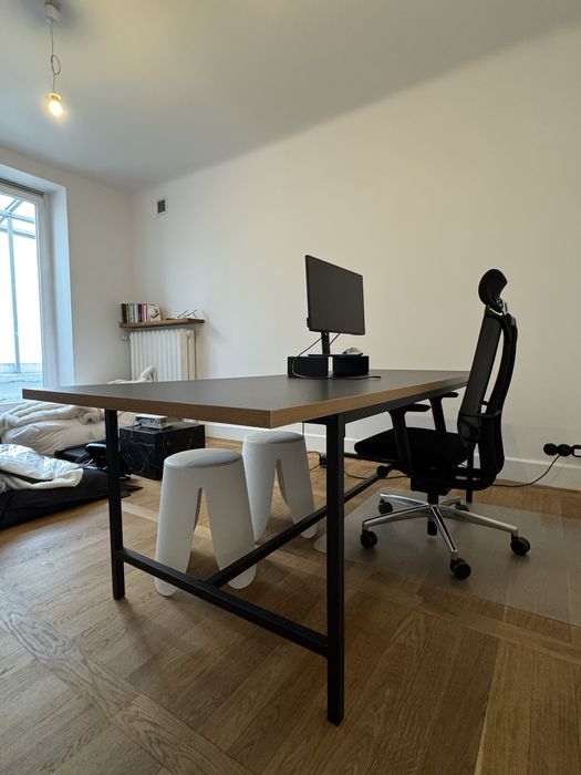 Duży stół kuchenny loft lub biurko 220 x 90 cm