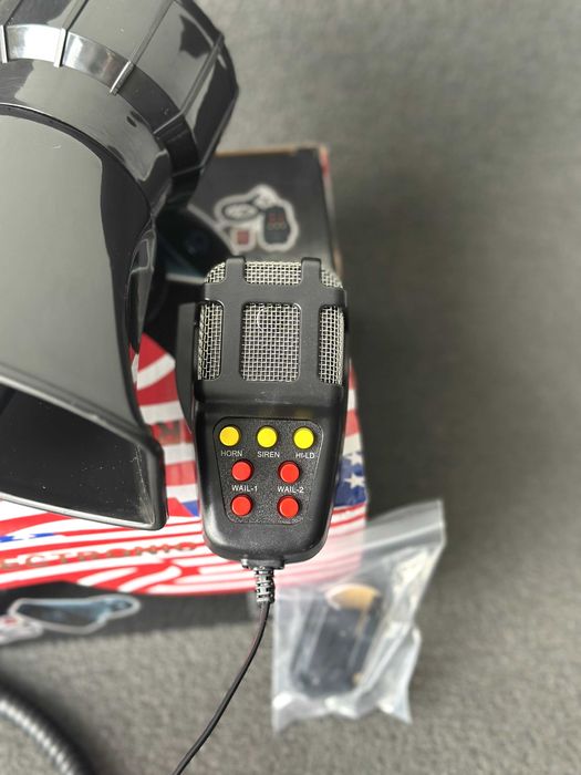 Сирена СГУ 12V спецсигнал рупор мегафон мікрофон поліцейська для авто