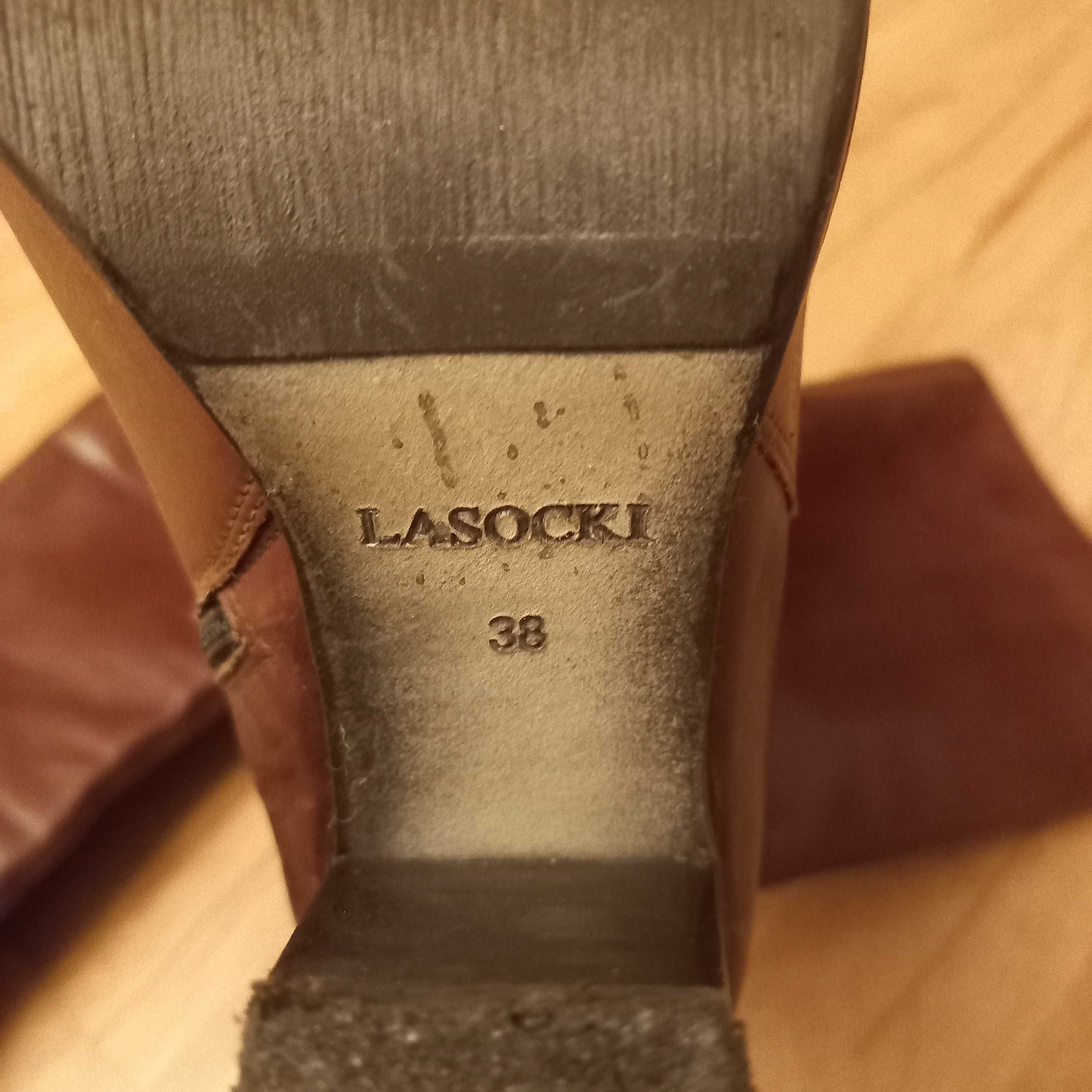 Kozaki damskie Lasocki 38r. Wiosna