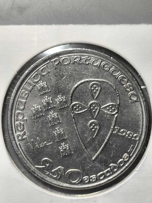 Moeda Comemorativa 250 Escudos – Batalha de Ourique (1989)