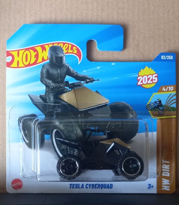 Tesla cyberquad hot wheels