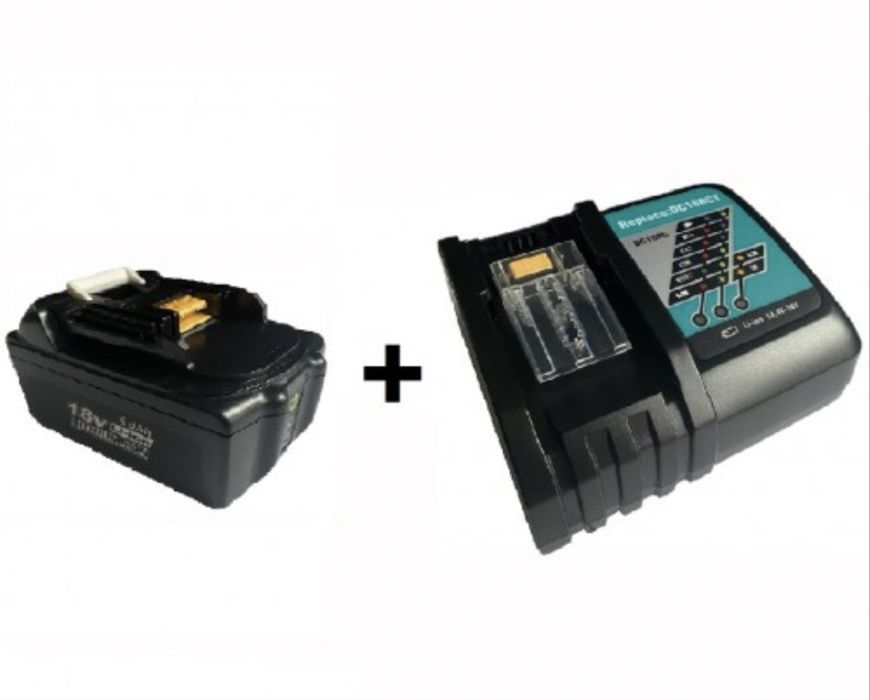 Набір для швидкого заряджання акумуляторів Vanon DC18RCT плюс батарея