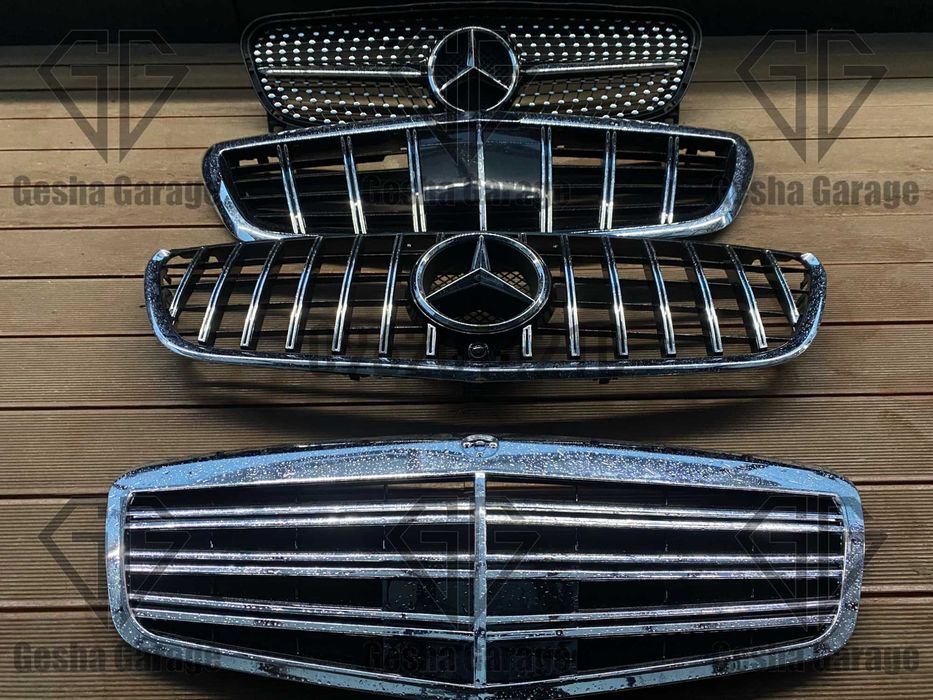 Решітка марседес mercedes c117 c118 c219 c218 c257 c207 c292 c217 мерс