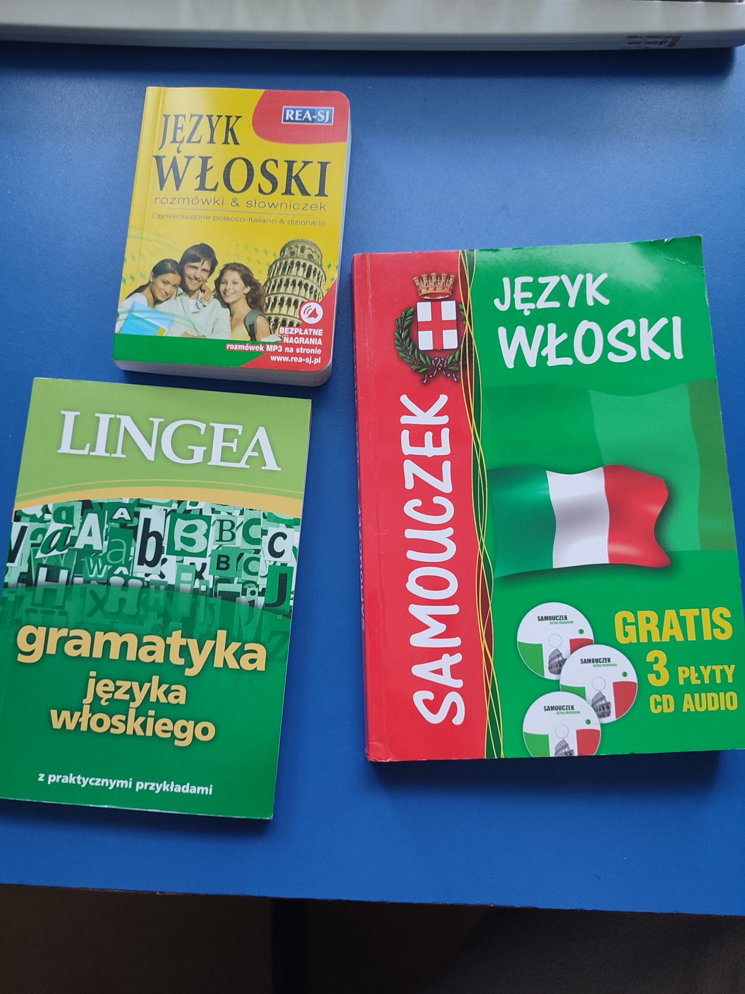 Książki do nauki języka włoskiego