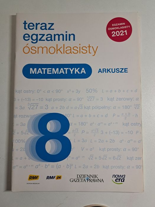 teraz egzamin ósmoklasisty Matematyka arkusze