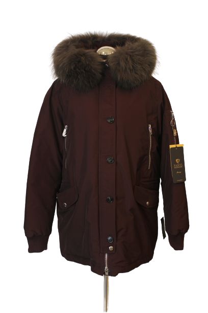 Kurtka parka plus jenot