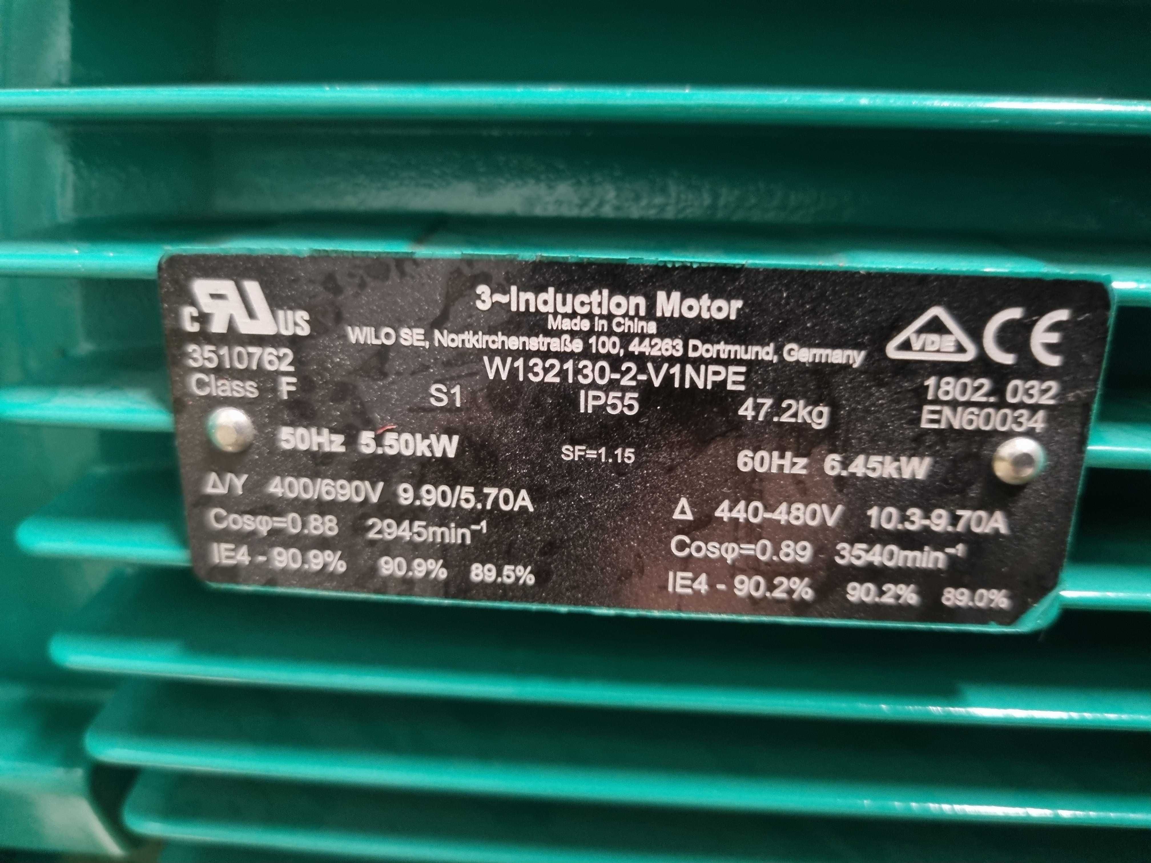 pompa Wilo IL-E 65/150-5,5/2 IE4 Netto 5.000