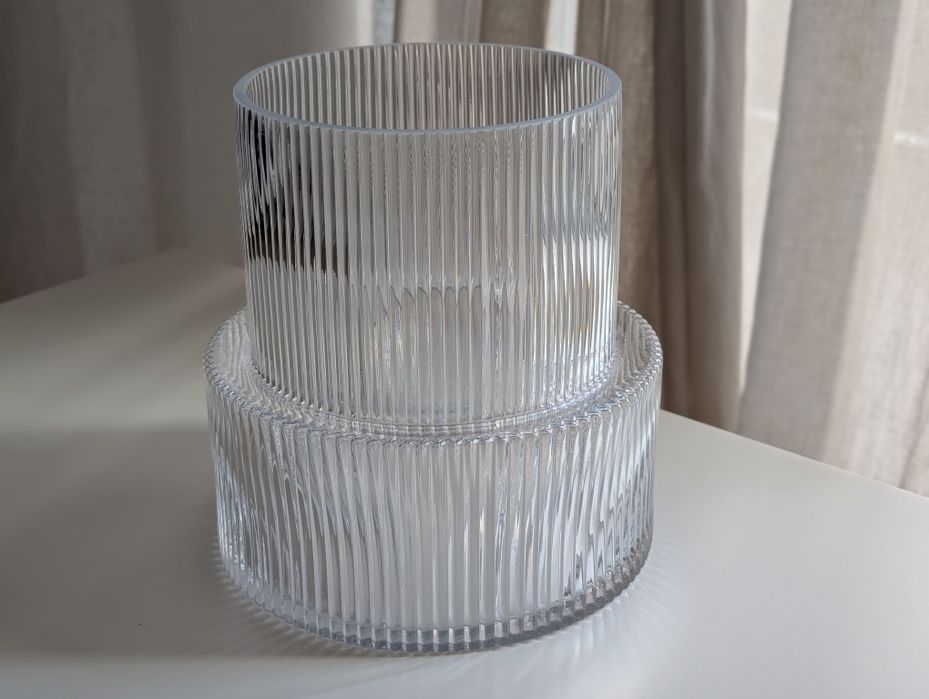 Szeroki duży wazon H&M