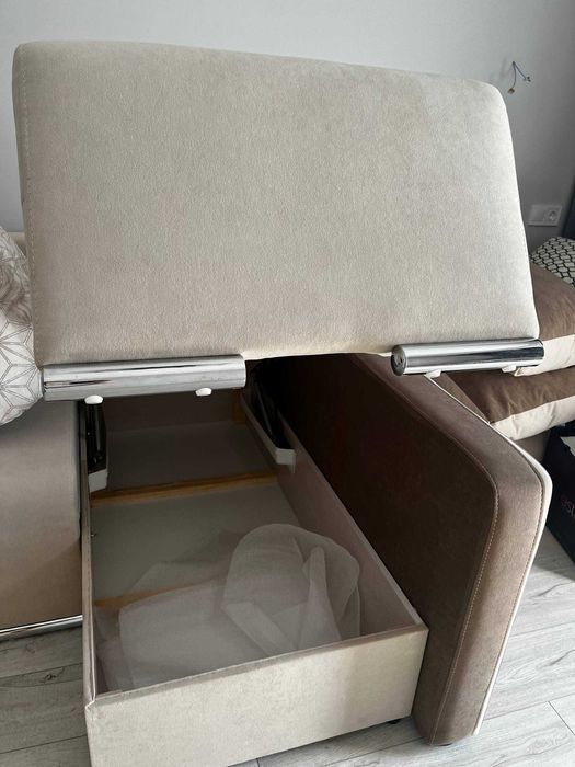 Диван кутовий бежевий САМОВИВІЗ