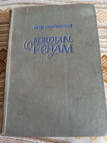 Kordian i cham Kruczkowski 1955 prl książka retro stara