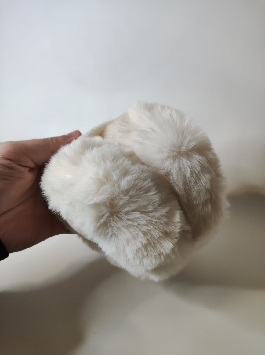 Теплые Женские Наушники White