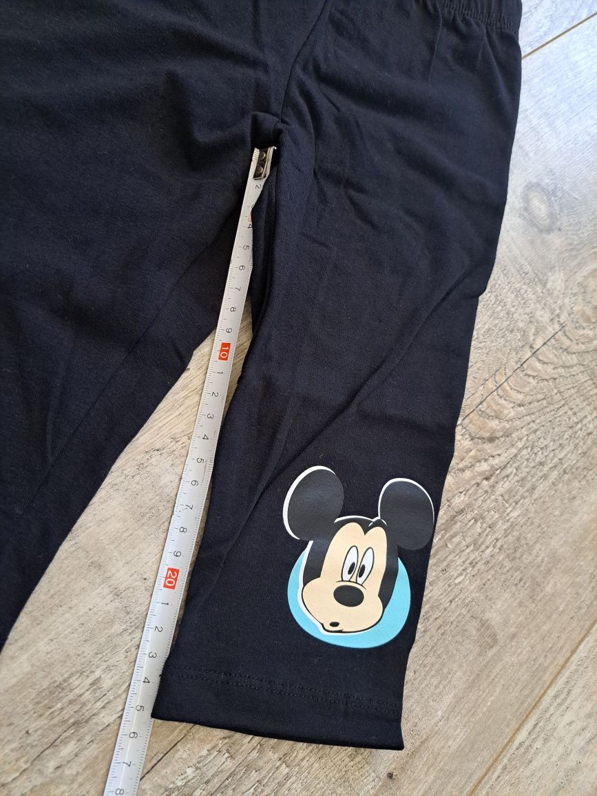 T-shirt + getry/ legginsy 3/4 - Myszka Mickey - rozm 110/116