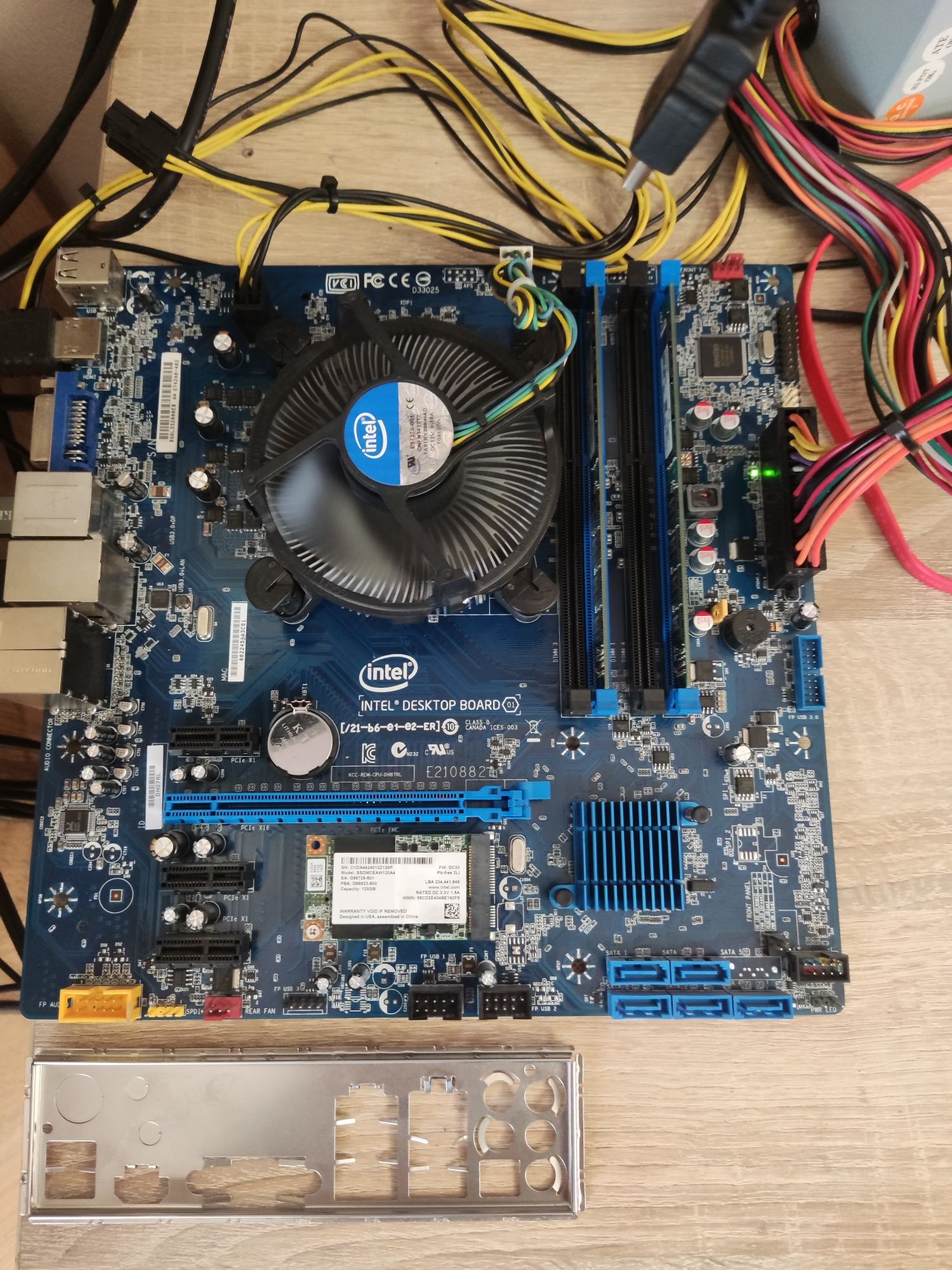 Intel dh87rl 1150lga hdmi DP dvi msata usb 3.0 sata3