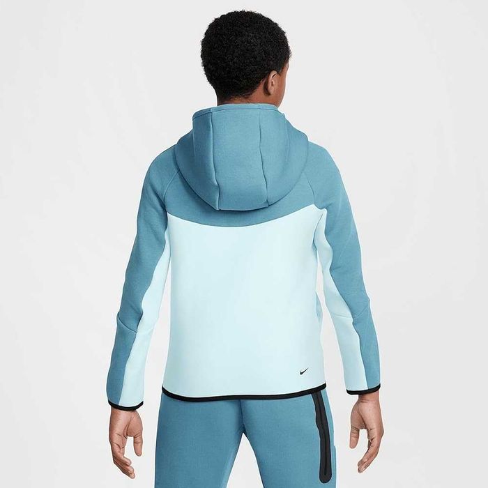 ОРИГІНАЛ! Кофта Nike Tech Fleece Fz Wr Blue L XL Kids | HV5867-476